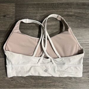 lululemon athletica energy white Sports Bra